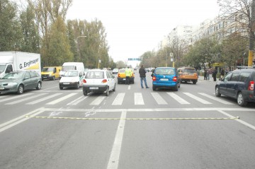 Trei accidente rutiere în numai jumătate de oră